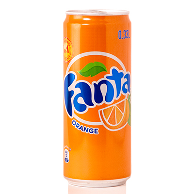 Fanta Orange, Cannette