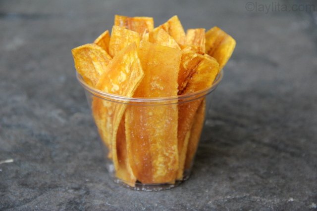 Chips Bananes huile Végétale en Pot