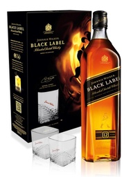 Black Label 75CL (avec 2 verres)