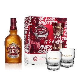 Chivas Regal (avec 2 verres)